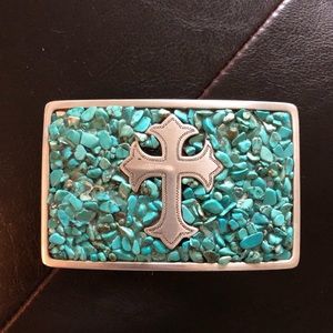 Cross belt buckle